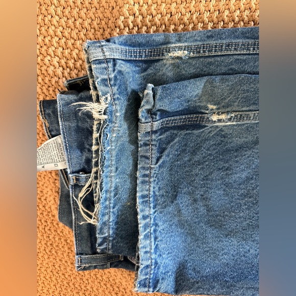 Distressed Carhartt Mens Jean 36x34 CAT 2 FR - Picture 4 of 5